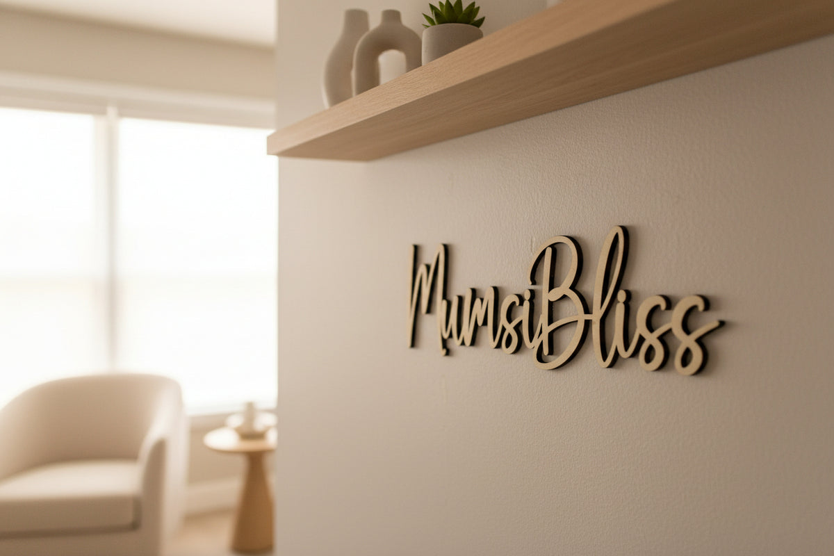 Personalized Laser Cut Wooden Name Sign