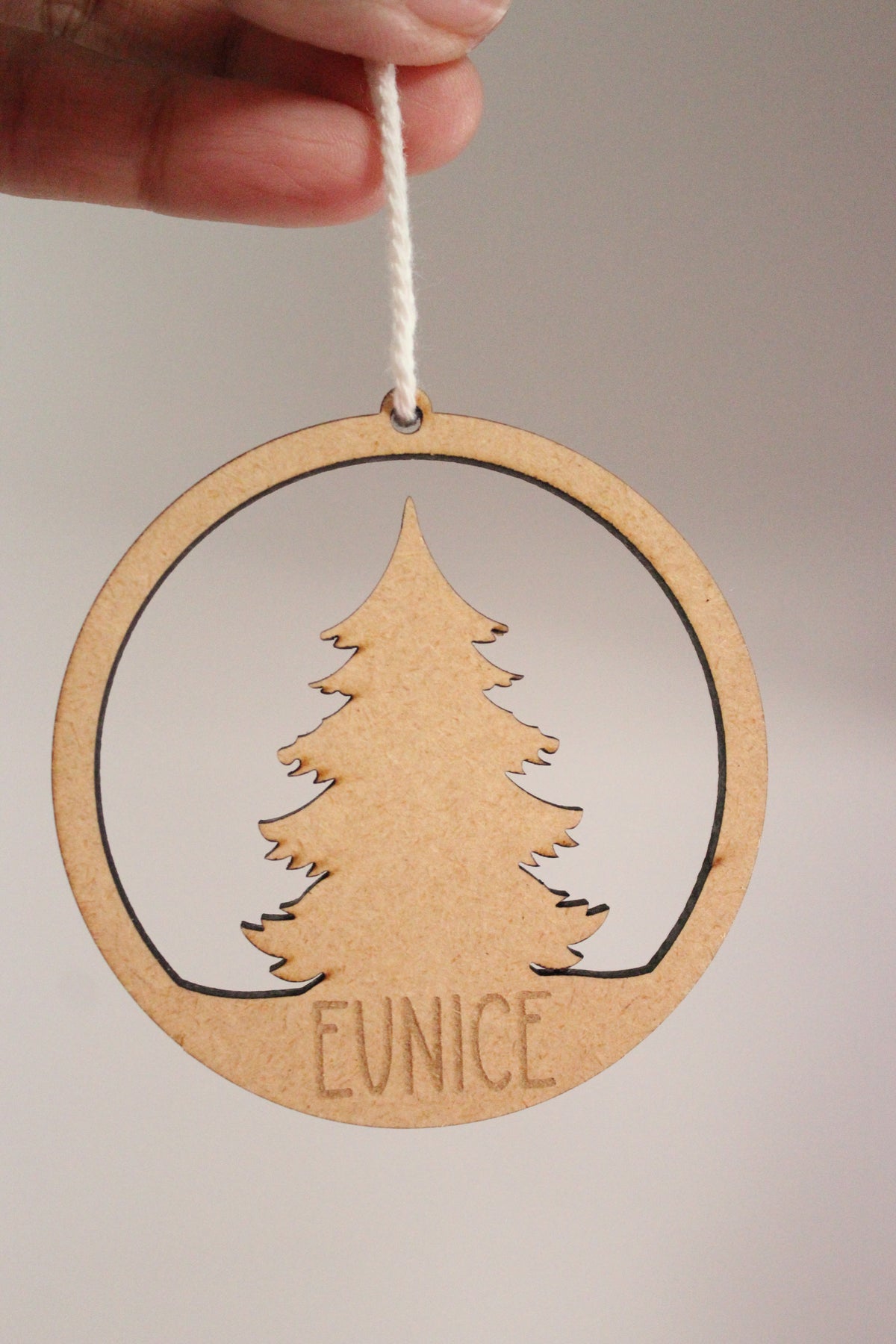 6 pcs Personalized Name Christmas Ornament