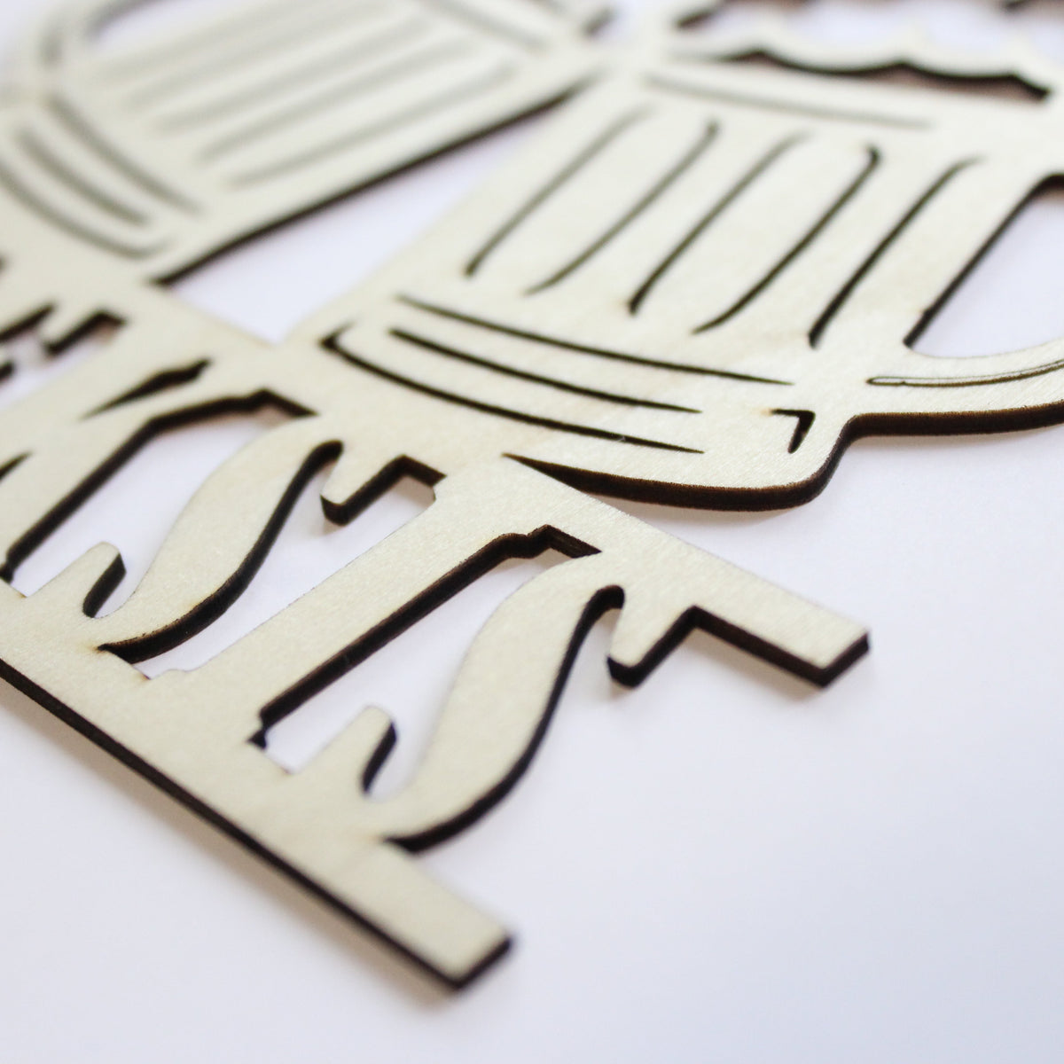personalized beer cheers cake topper for celebration